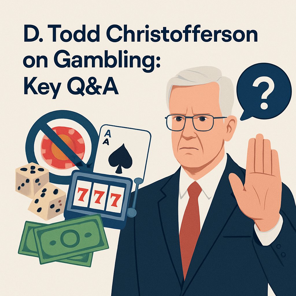 D. Todd Christofferson on Gambling: Key Q&A