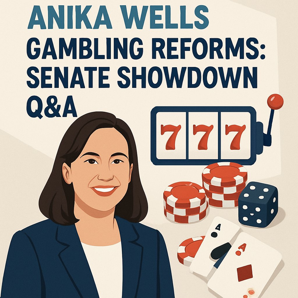 Anika Wells Gambling Reforms: Senate Showdown Q&A