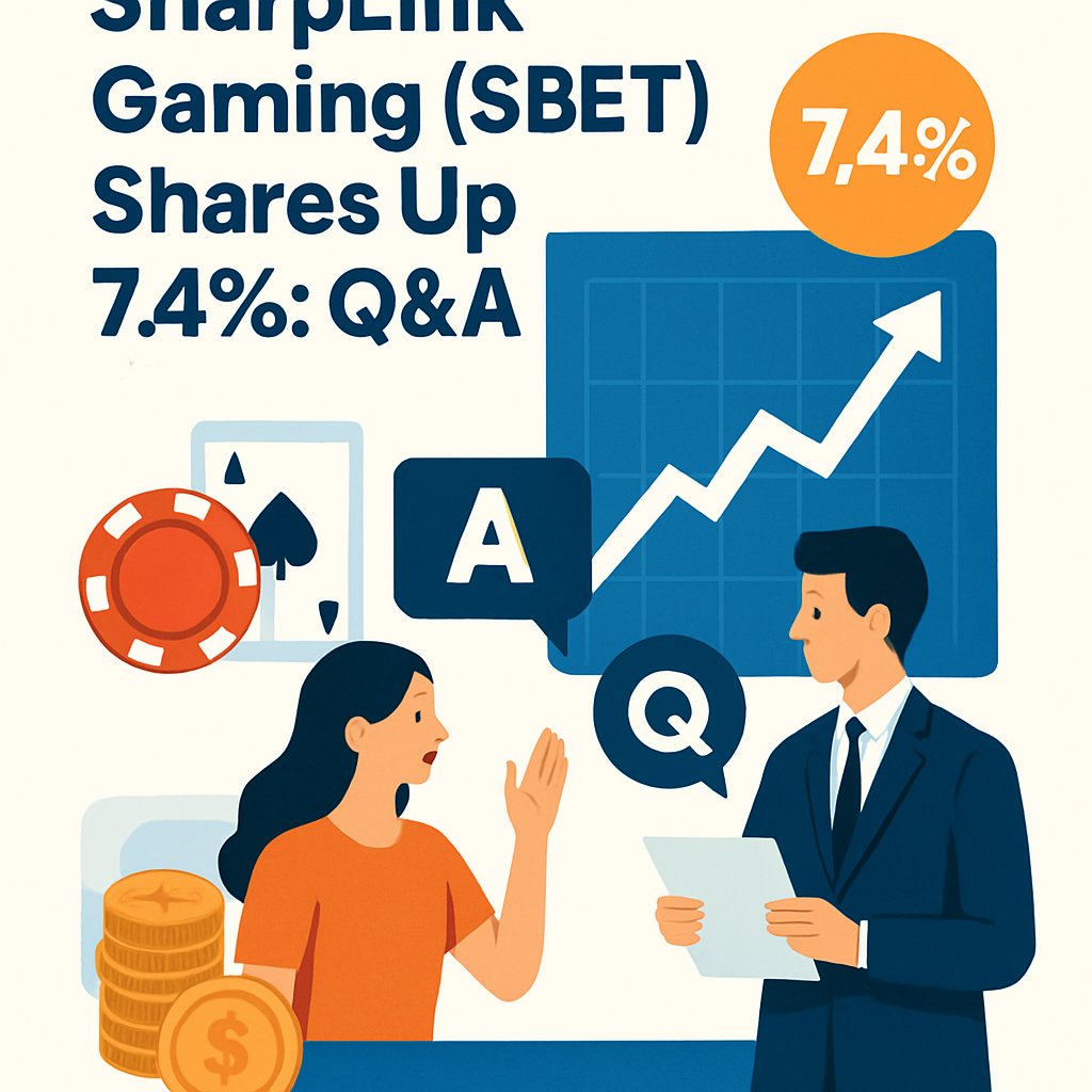 SharpLink Gaming (SBET) Shares Up 7.4%: Q&A
