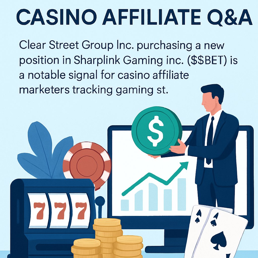Clear Street Buys $SBET: Casino Affiliate Q&A