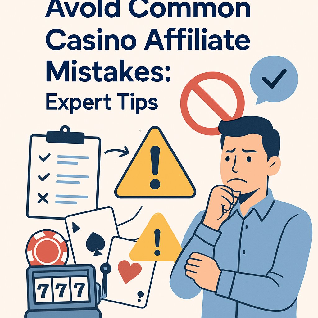 Avoid Common Casino Affiliate Mistakes: Expert Tips